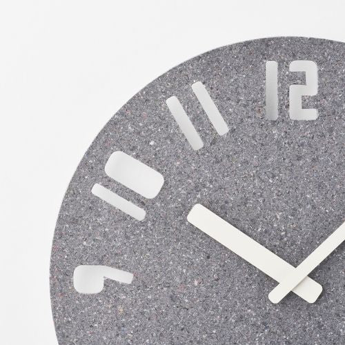 HIL22-10 DGY PANECO CLOCK Sand/Dark Gray/Number