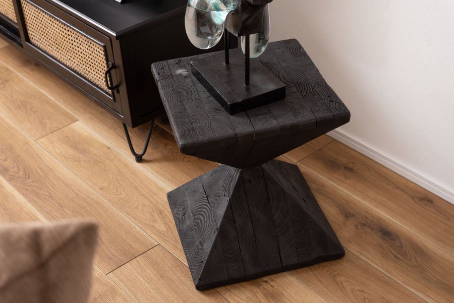 Side table, black