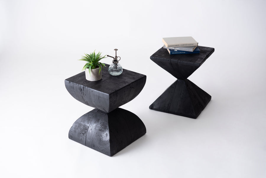 Side table, black