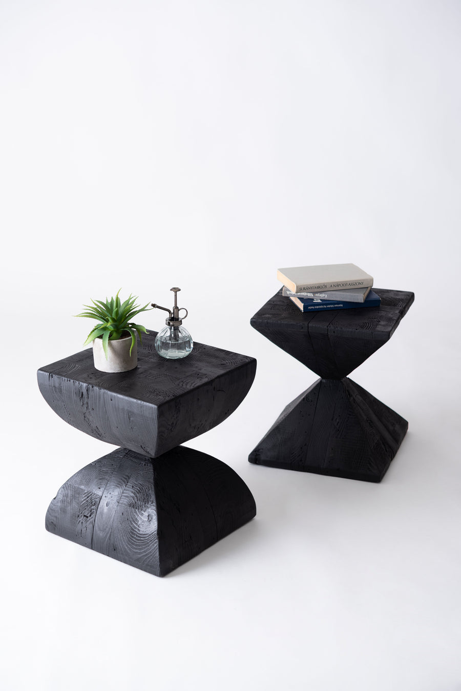 Side table, black