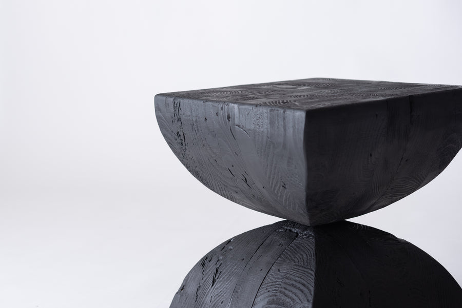 Side table, black