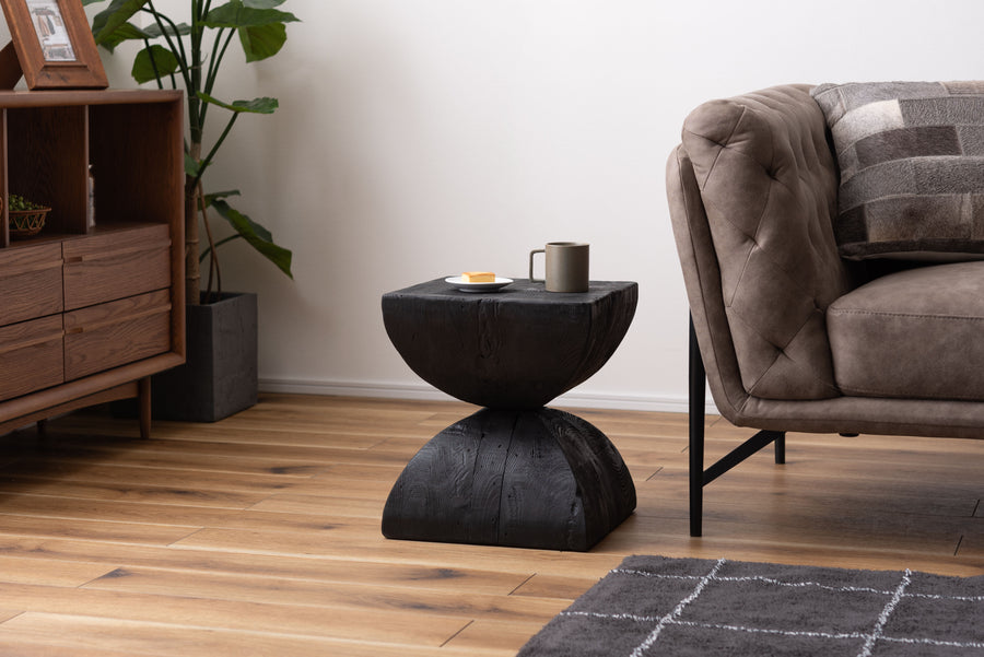 Side table, black