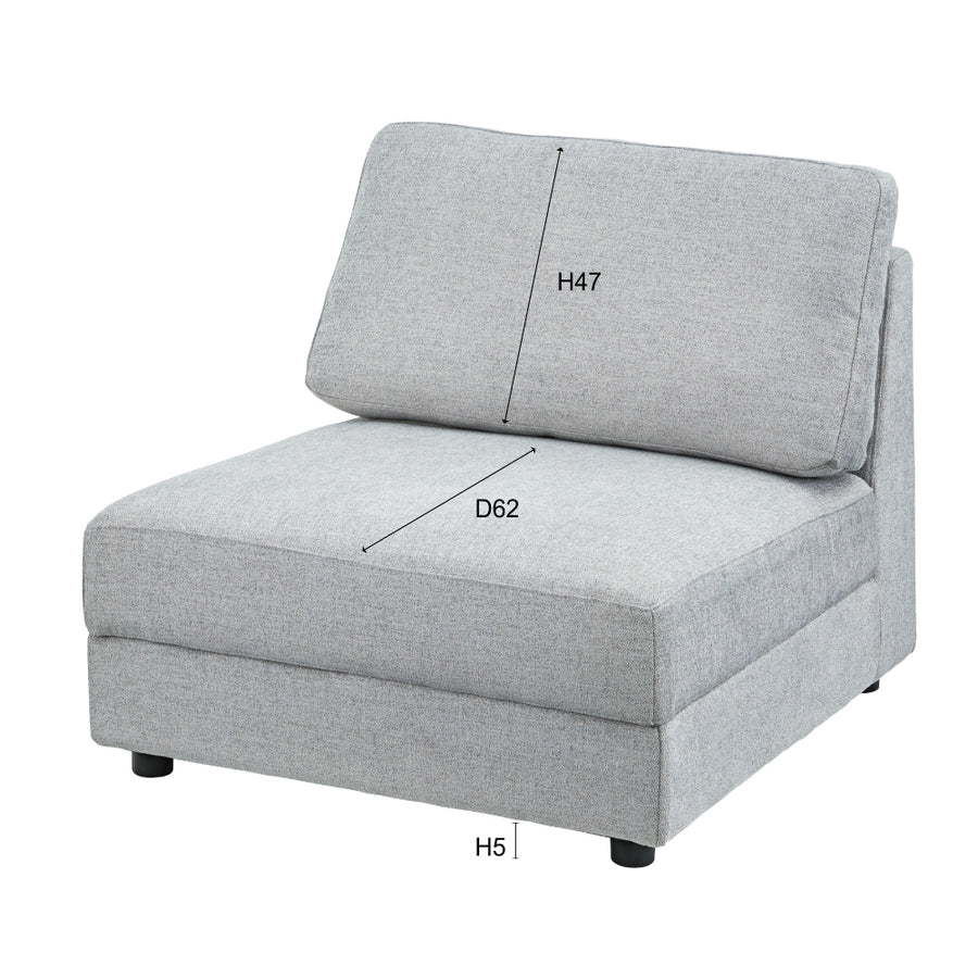 イーズ ソファ S ブラウン