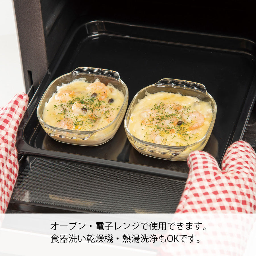 Heat-resistant glass toaster plate 400