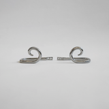 Sia Curtain Hook Titanium Set of two