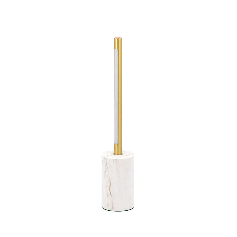 Short Manx Floor Brass/White with Remote Control