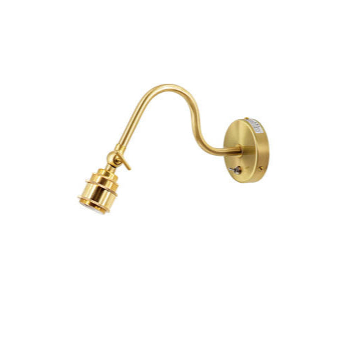 1 Light Wall Light Brass