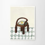 Isabelle Vandeplassche Chair with Fruit A4