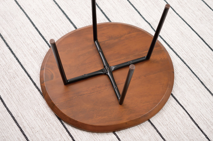 Round table brown