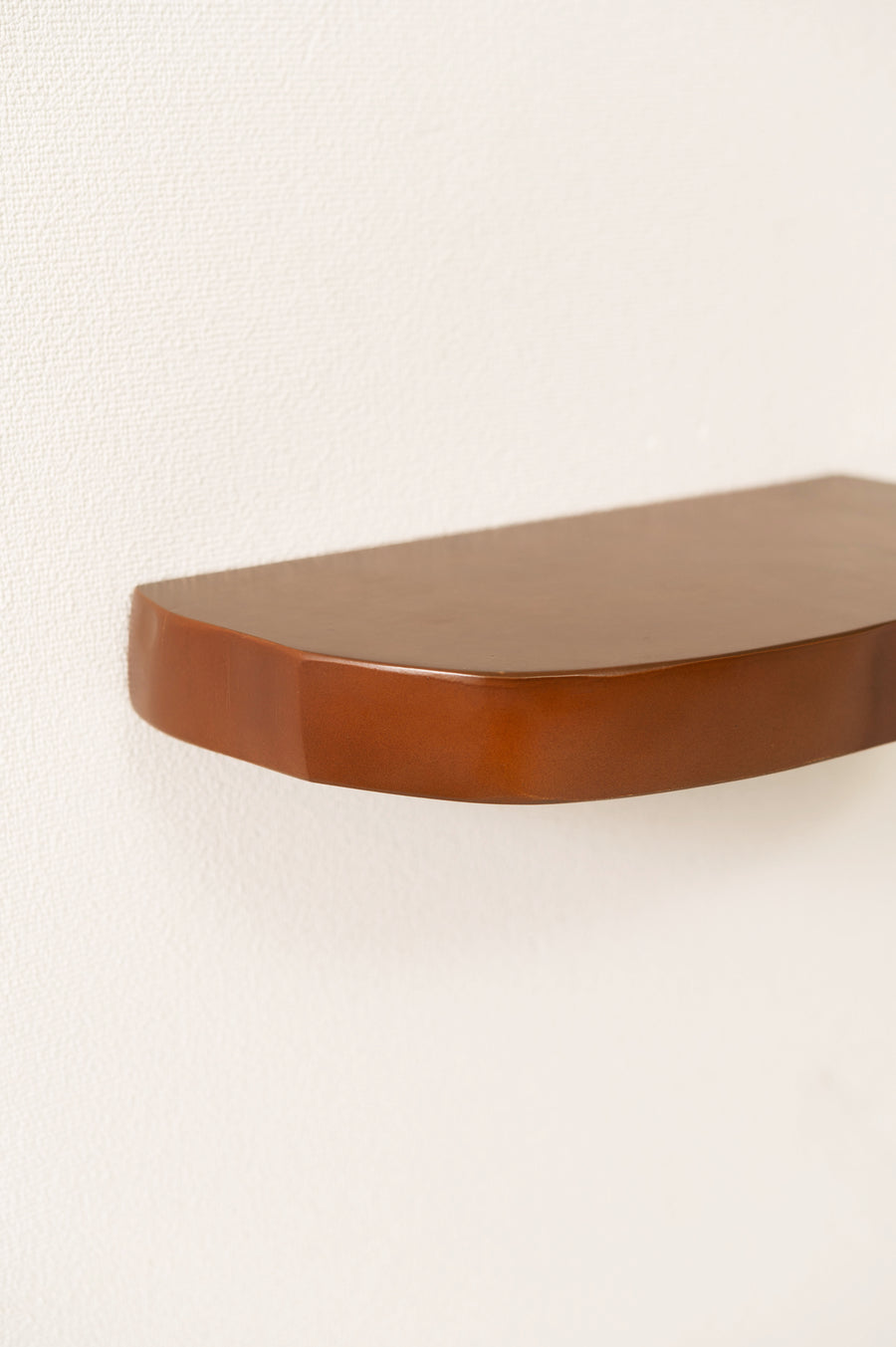 Wall shelf, brown