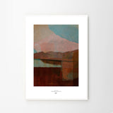 Johannes Geppert Lake Down the Valley 30×40cm