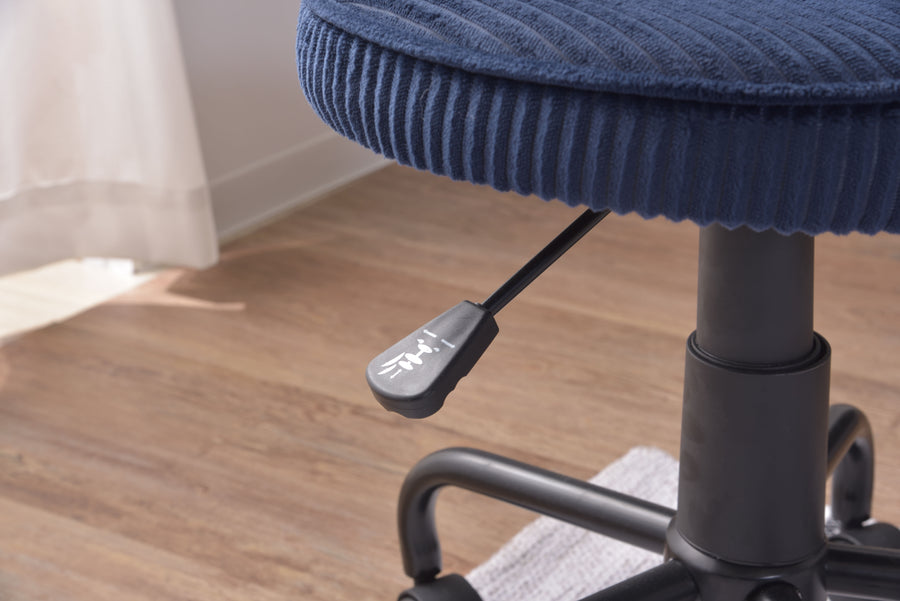 Blue desk chair