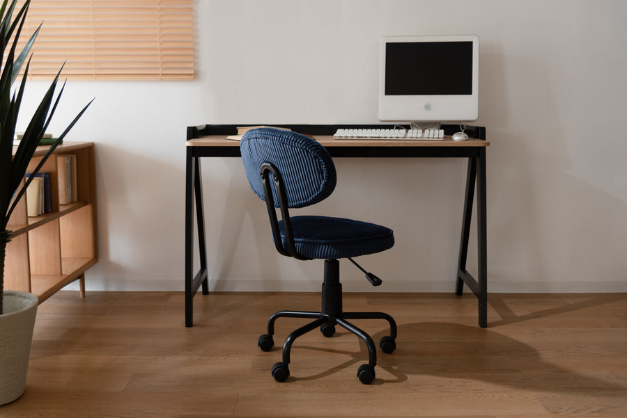 Blue desk chair