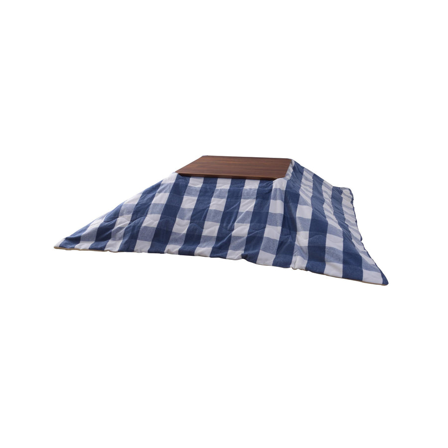 Thin Kotatsu Blanket, Square, Blue