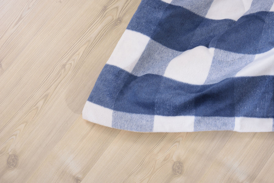 Thin Kotatsu Blanket, Square, Blue