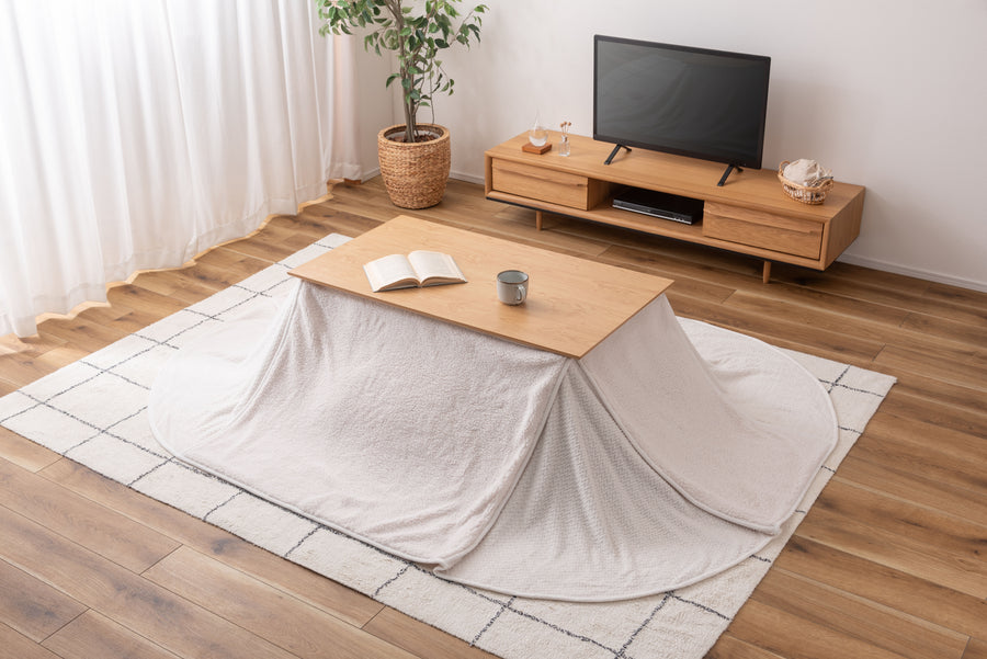 Dining room kotatsu futon, ivory