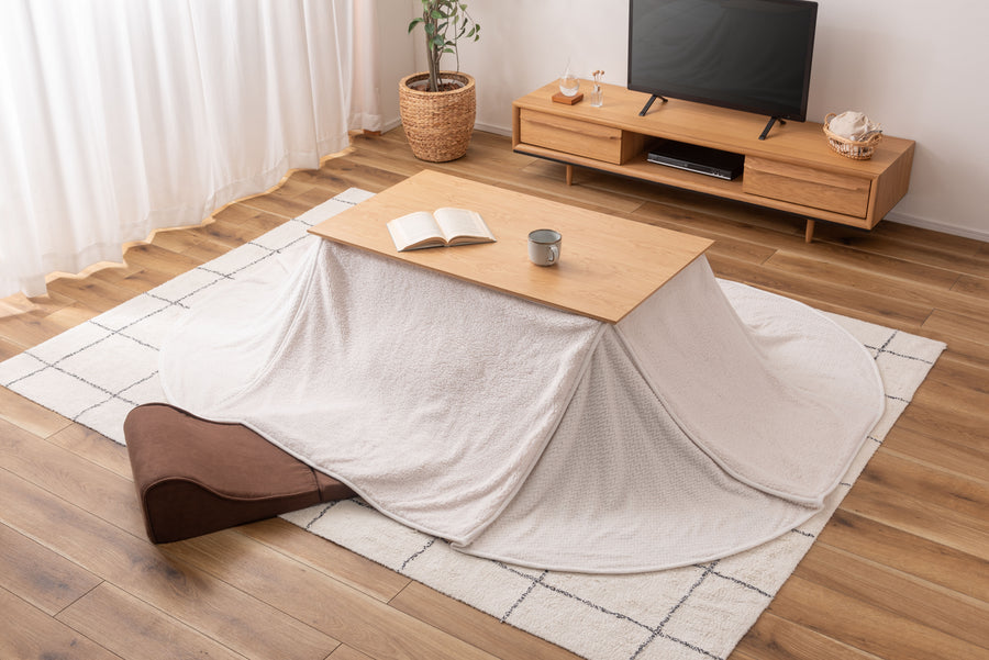 Dining room kotatsu futon, ivory