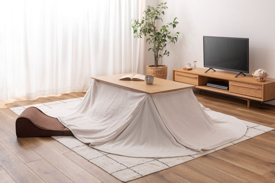 Dining room kotatsu futon, ivory