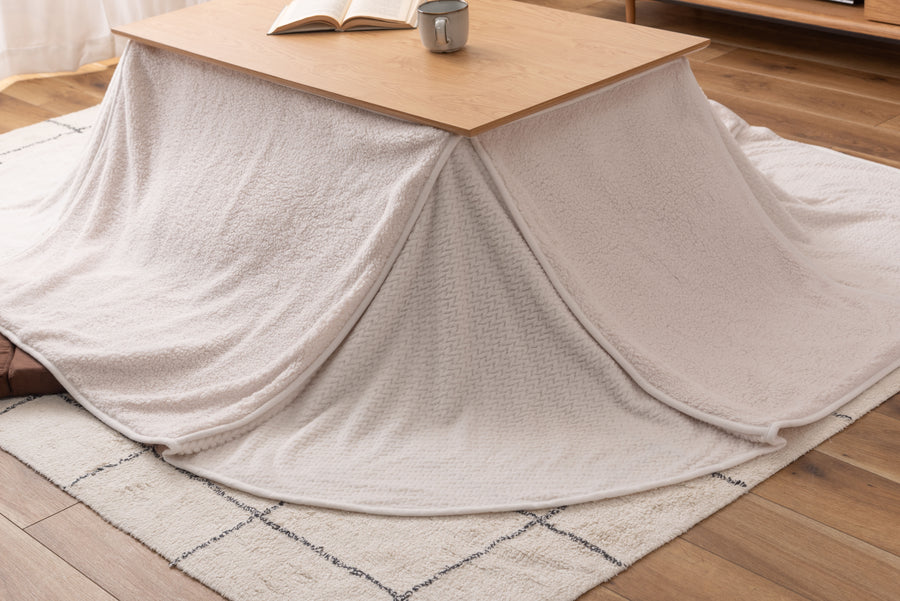 Dining room kotatsu futon, ivory