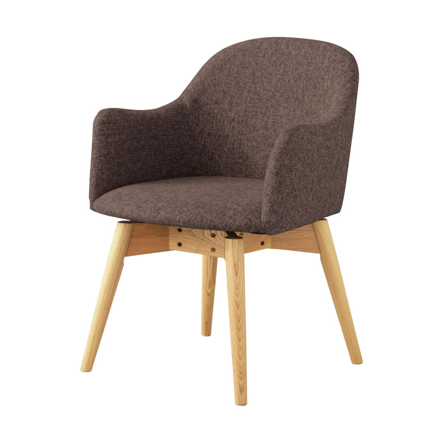 Carameli Swivel Chair Brown