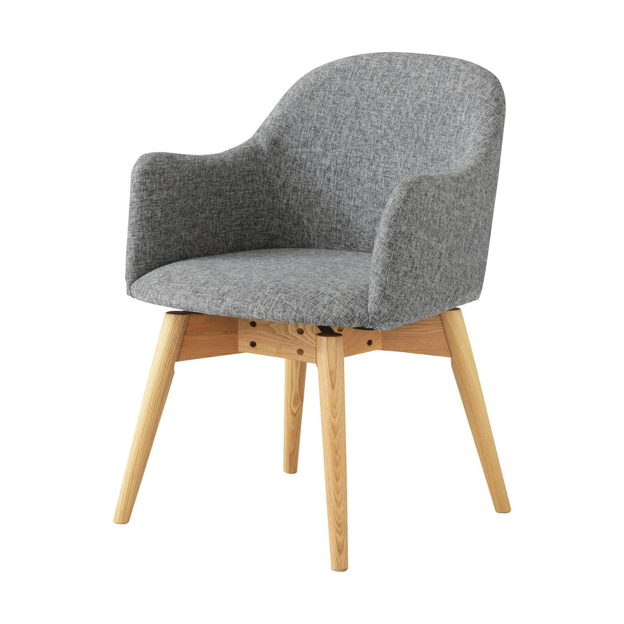 Carameli Swivel Chair Grey