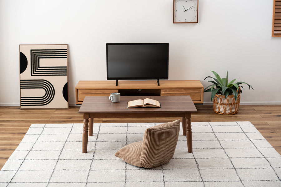 2WAY コタツ ブラウン