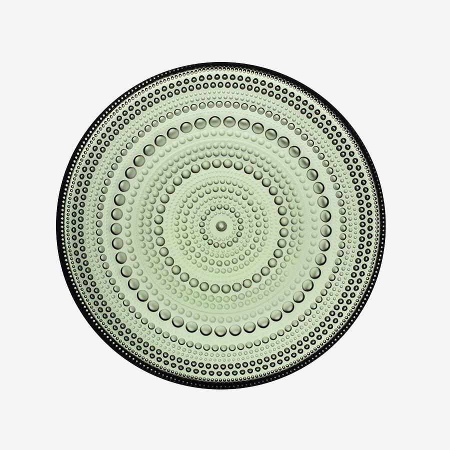 Kastehelmi Plate 17cm Pine Green
