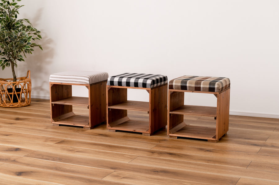 Lux Stool Brown