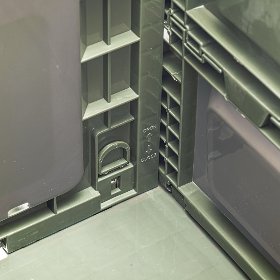 フォールディング コンテナ L グリーン