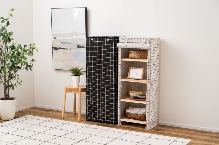 Fabric Shelf, Black