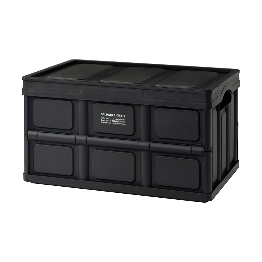 Foldable Crate Black