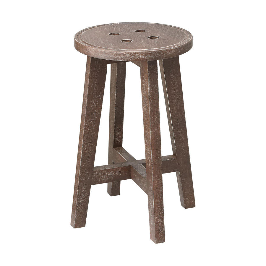 Bottone Stool Brown