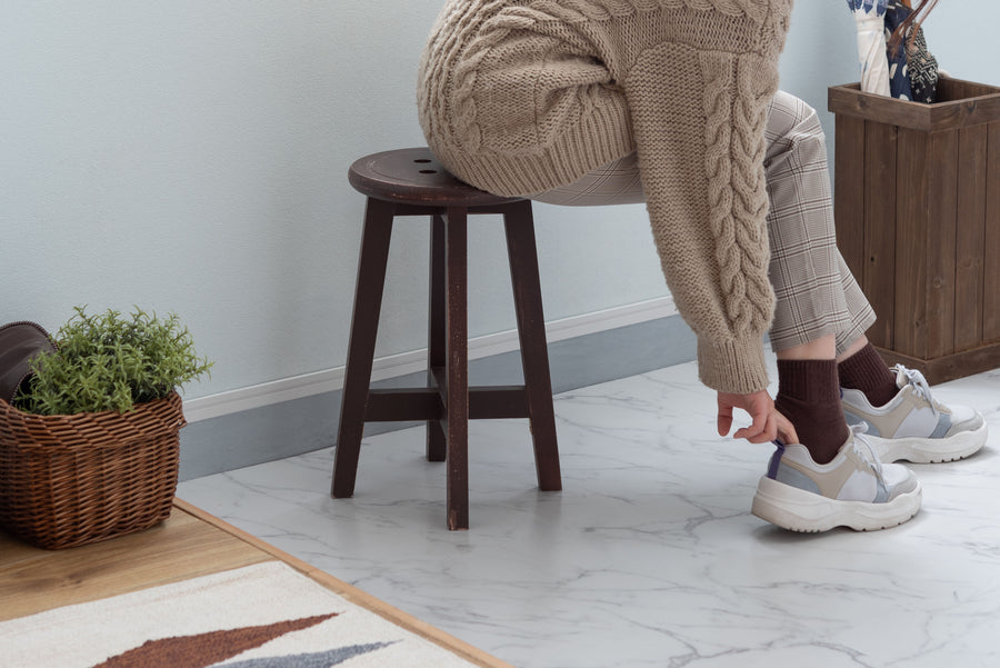 Bottone Stool Brown