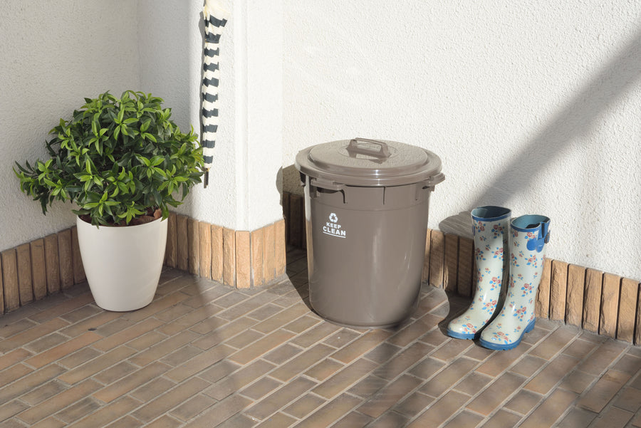 ペール 45L ブラウン