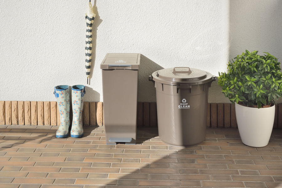 ペール 45L ブラウン