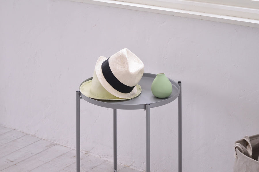 トレーサイドテーブル グレー