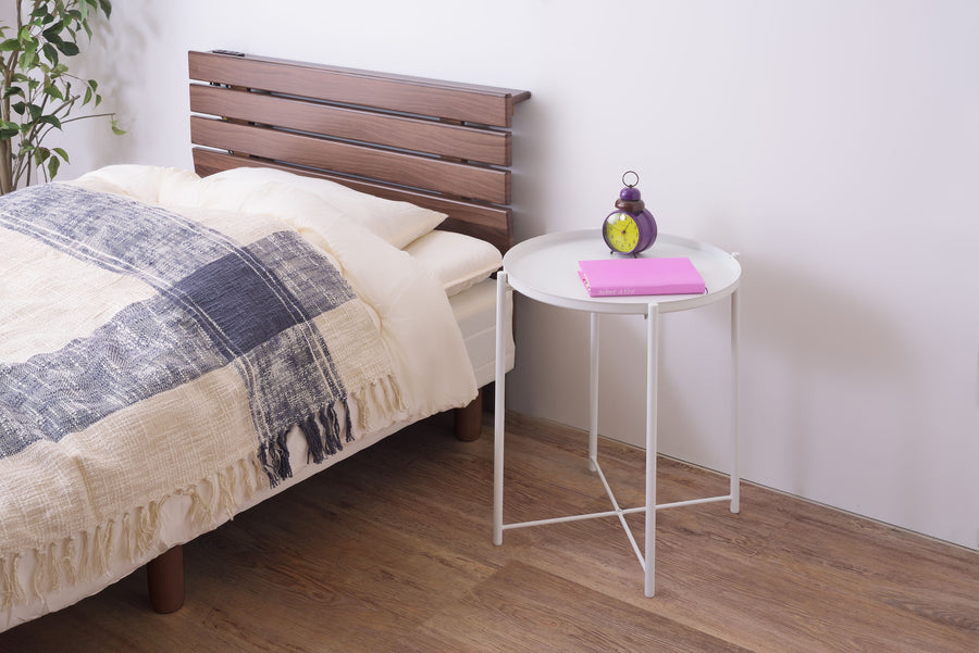 トレーサイドテーブル ホワイト