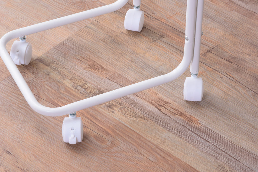 バスケットワゴン ホワイト