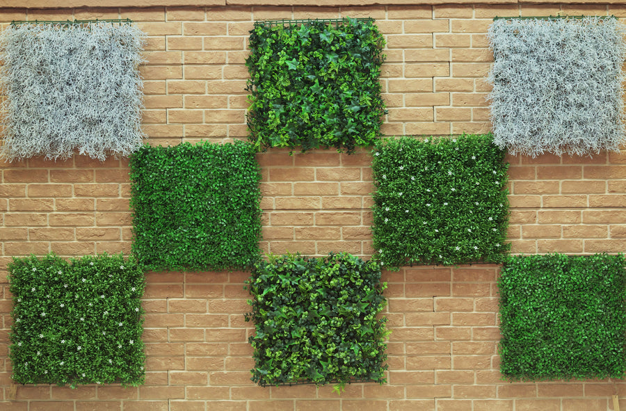 フェイクグリーン パネル ホワイト