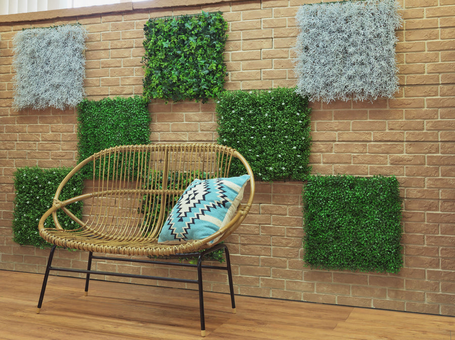 フェイクグリーン パネル ホワイト