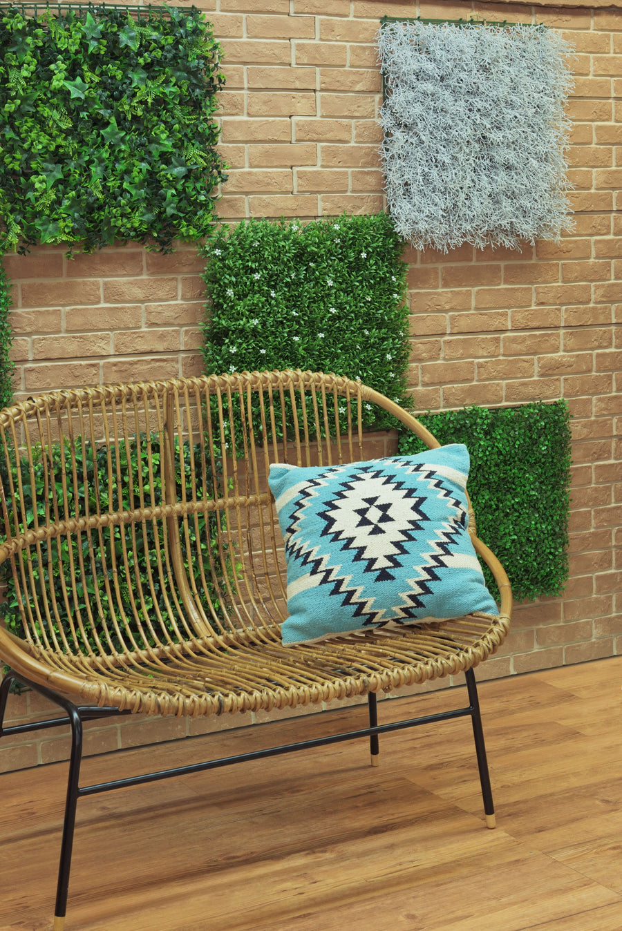 フェイクグリーン パネル ホワイト