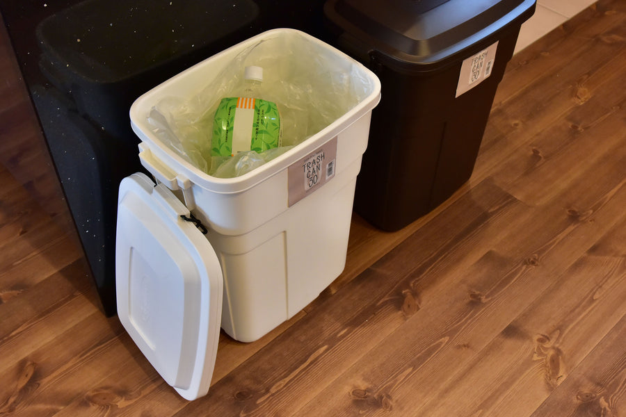 トラッシュカン 30L ホワイト