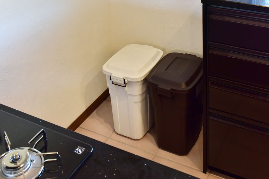 トラッシュカン 30L ホワイト