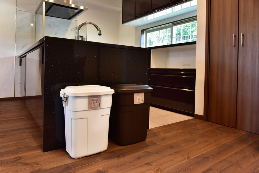 トラッシュカン 30L ホワイト