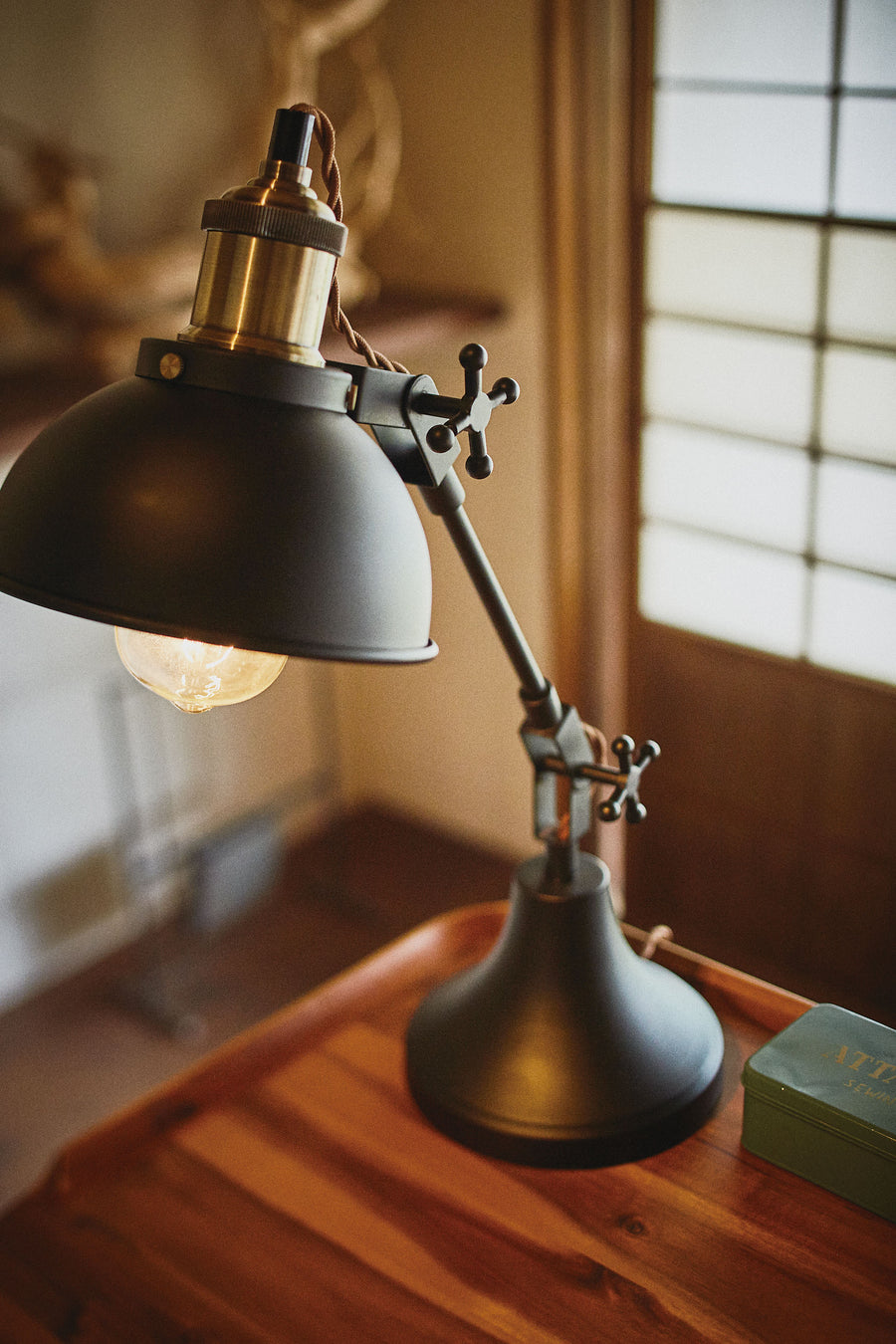 デスクライト ブラック