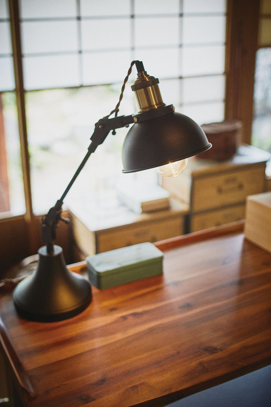 デスクライト ブラック