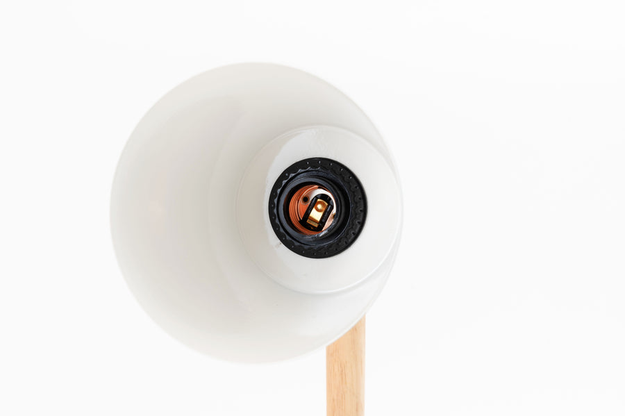Desk lamp, white