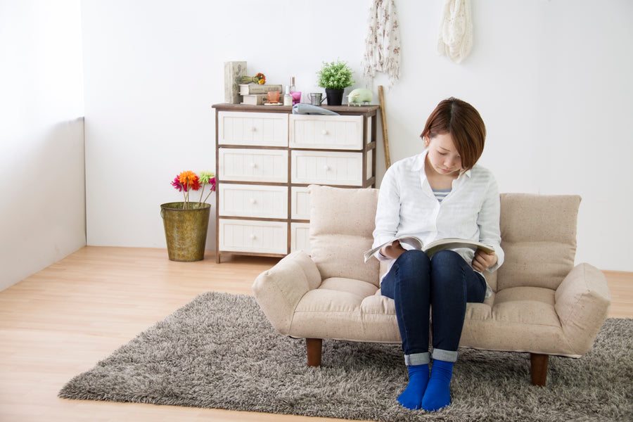 マイナ 折りたたみカウチソファ ベージュ