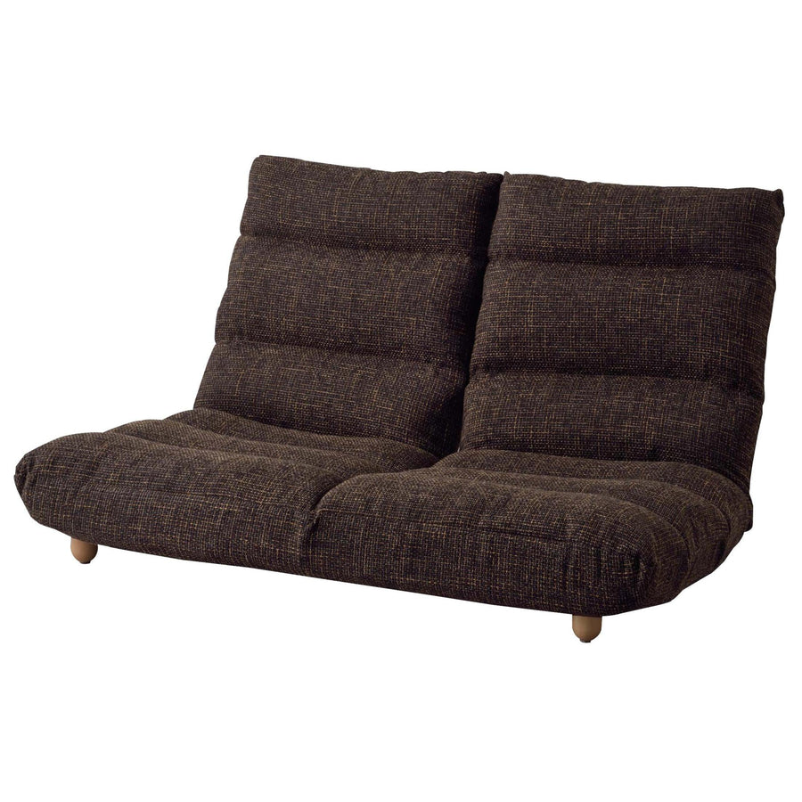 Recliner 2 seater brown