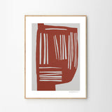 Leise Dich Abrahamsen Blush 30×40cm